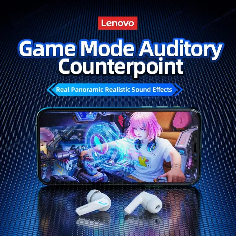 Écouteurs Lenovo GM2 Pro Bluetooth 5.3 - accessoires Maxi Trouvaille photo 6