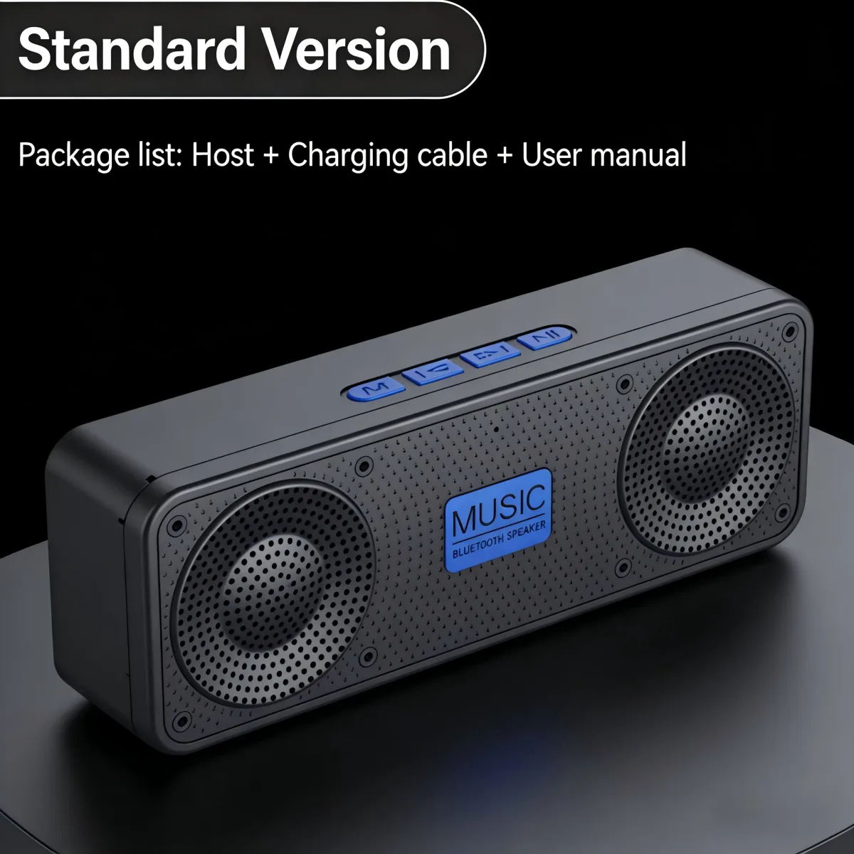 Enceinte Bluetooth étanche radio FM 20h - high-tech Maxi Trouvaille photo 4