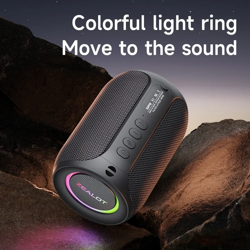 Enceinte Bluetooth ZEALOT S32 Pro étanche - accessoires Maxi Trouvaille photo 4