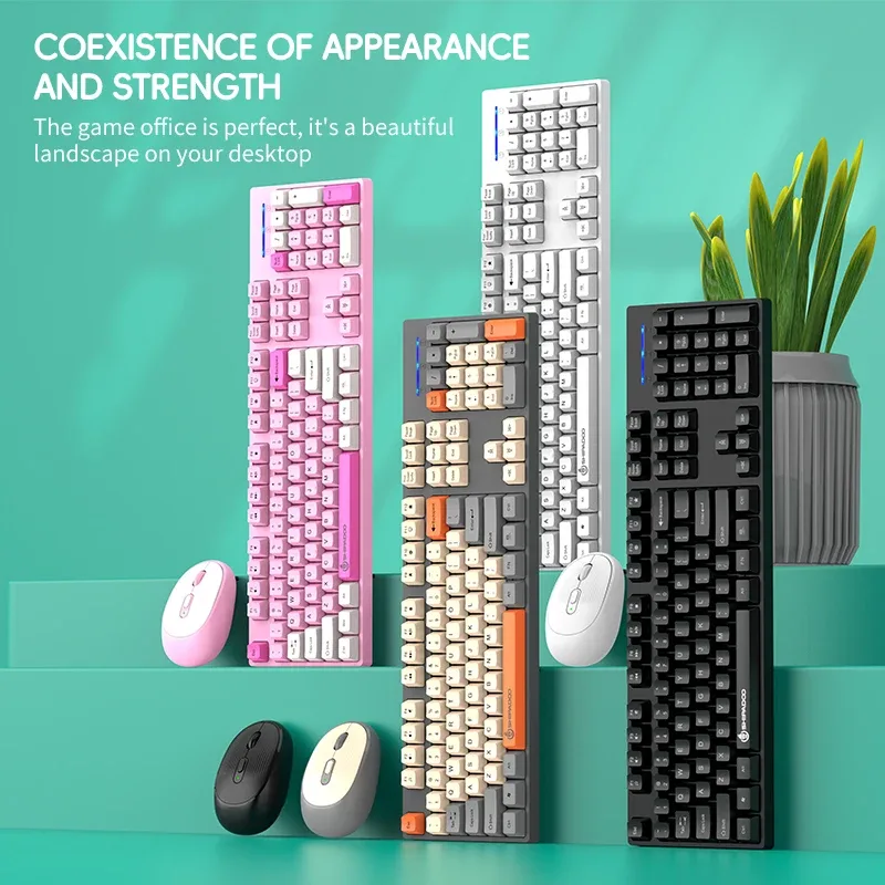 Ensemble clavier et souris gaming sans fil - gaming Maxi Trouvaille photo 2