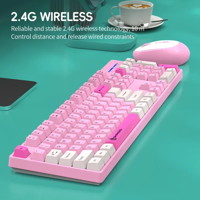 Ensemble clavier et souris gaming sans fil - gaming Maxi Trouvaille photo 5