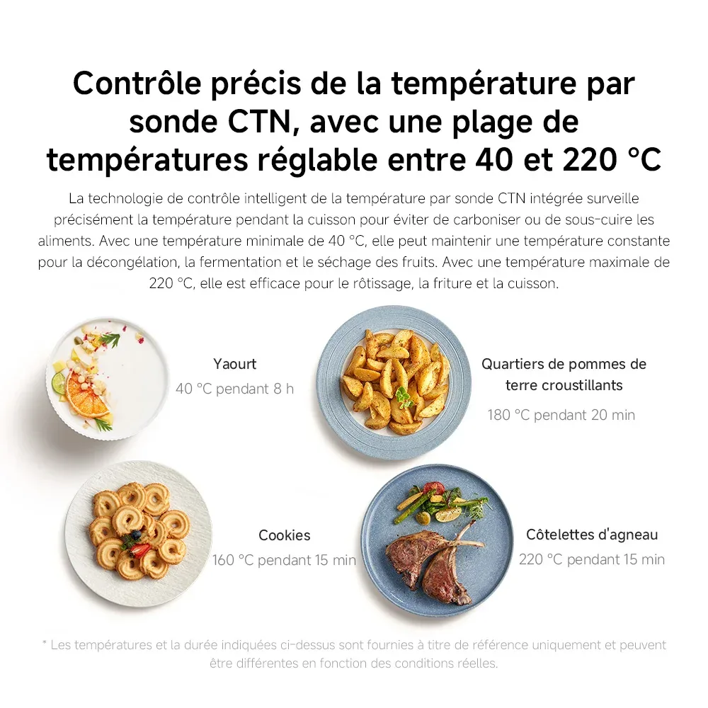 Friteuse à air Xiaomi 6,5 L connectée - cuisine Maxi Trouvaille photo 5