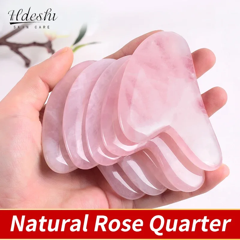 Kit gua sha et rouleau de jade pour le visage - beaute Maxi Trouvaille