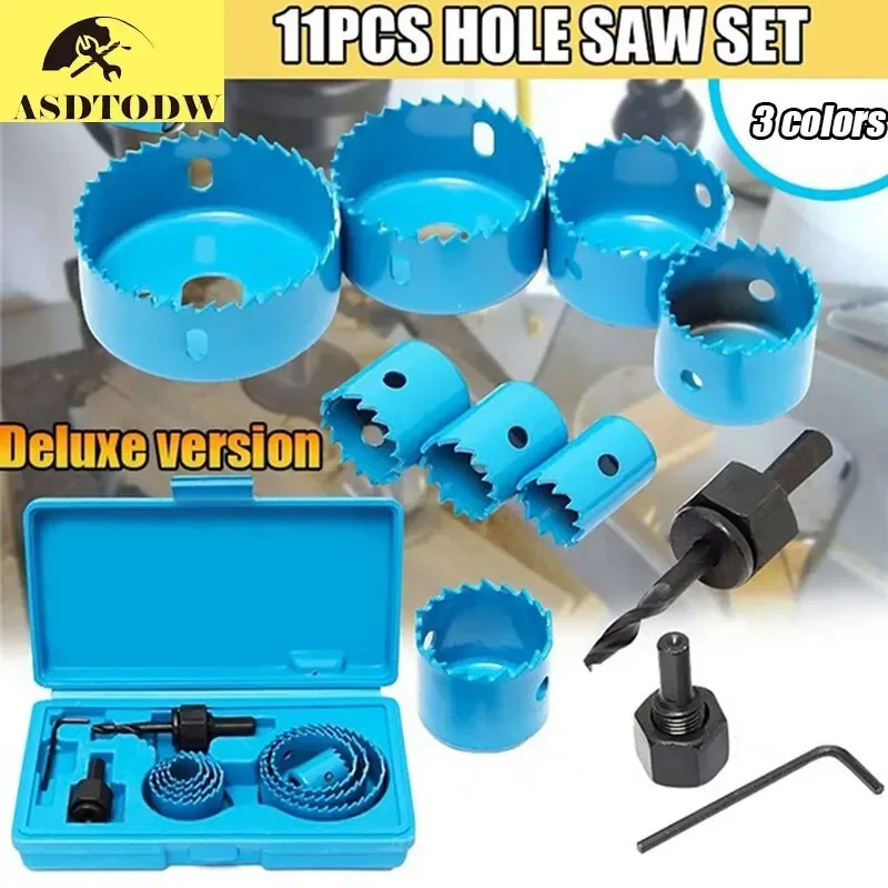Kit de scies cloches 11 pièces (19-64 mm) - boutique Maxi Trouvaille