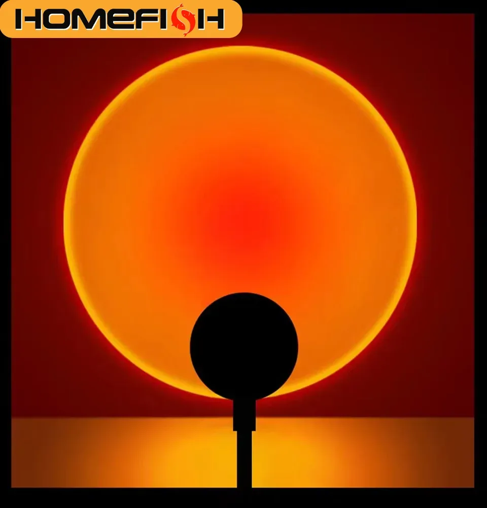 Lampe projection coucher de soleil - maison Maxi Trouvaille