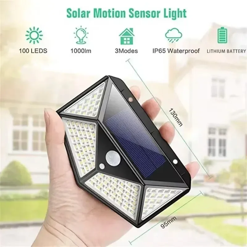 Lampe solaire extérieure à détecteur de mouvement - maison Maxi Trouvaille photo 3