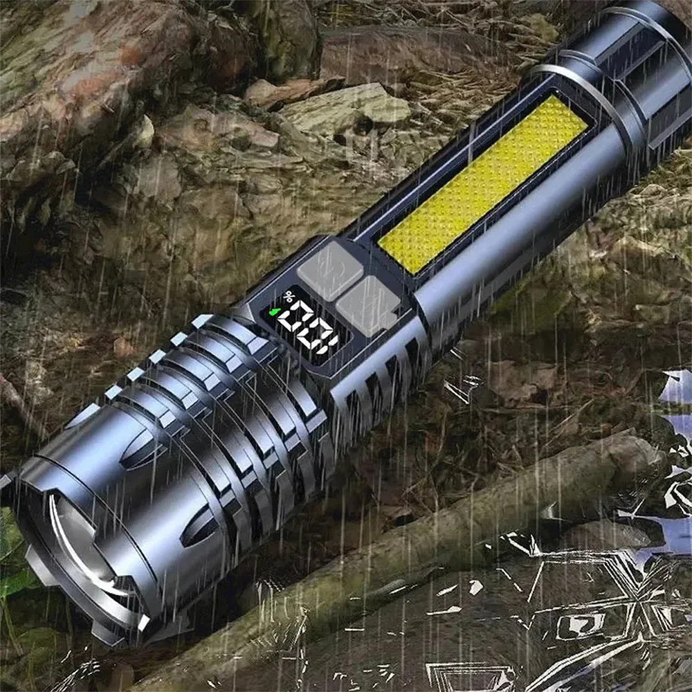 Lampe torche LED COB rechargeable USB-C - outillage Maxi Trouvaille photo 4