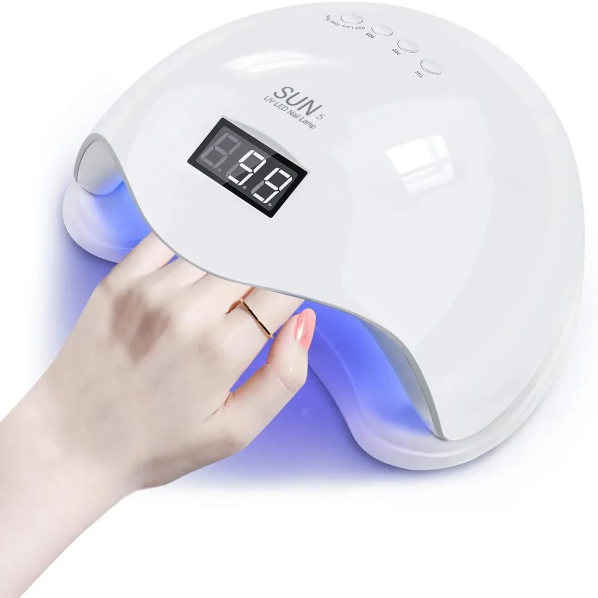 Lampe UV LED sèche-ongles pour vernis gel - beaute Maxi Trouvaille