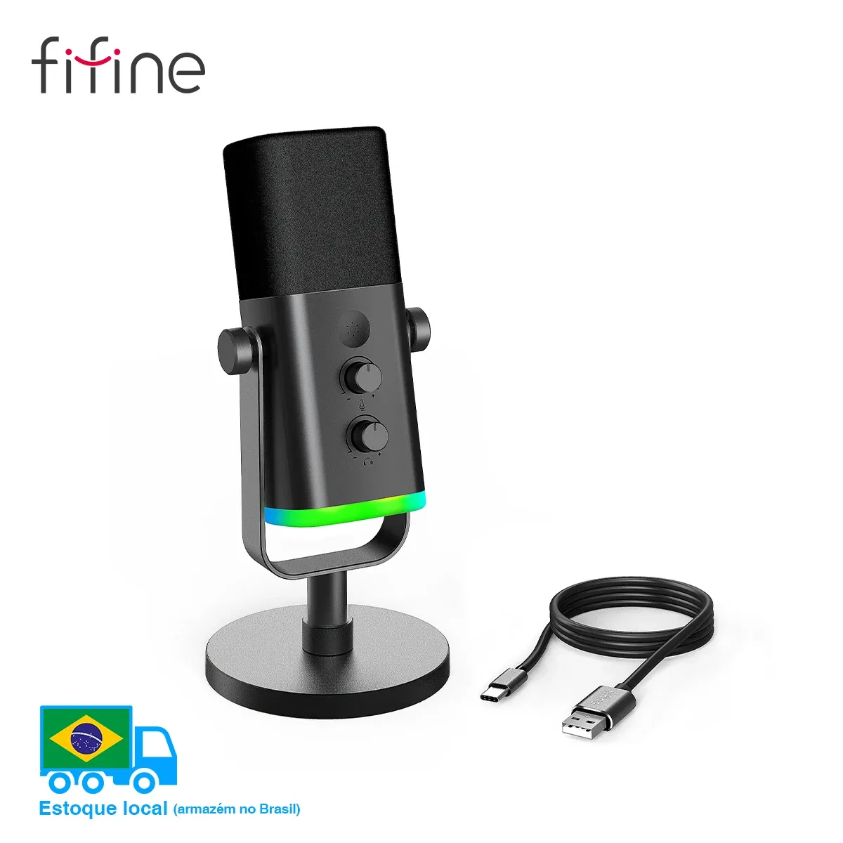 Micro streaming FIFINE AM8 USB/XLR - boutique Maxi Trouvaille