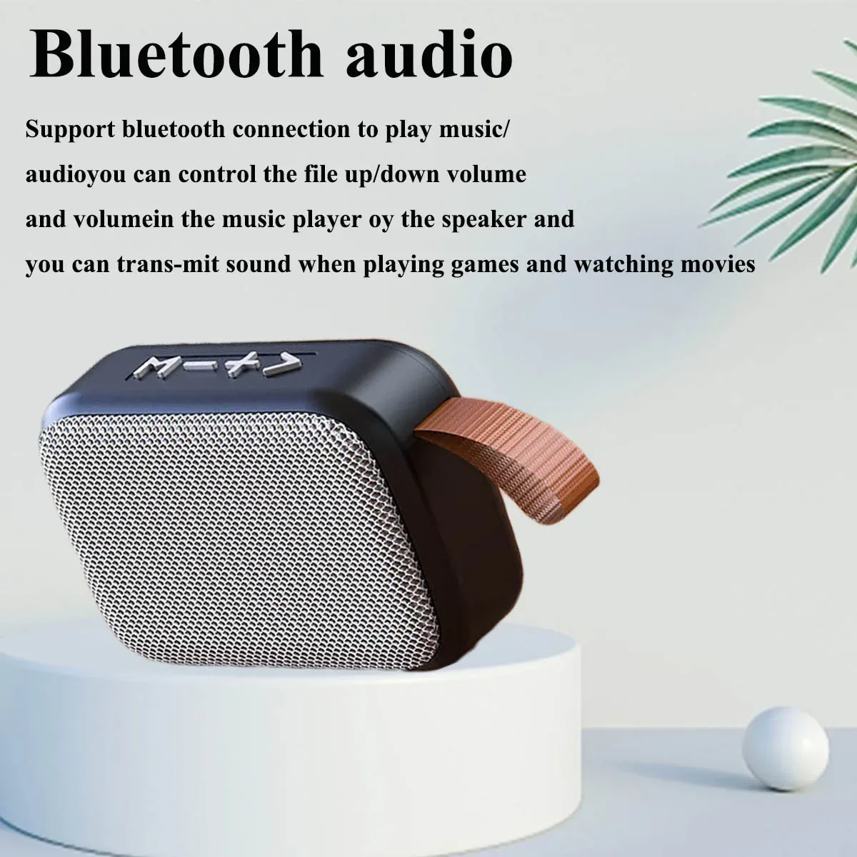 Mini enceinte Bluetooth portable stéréo - high-tech Maxi Trouvaille