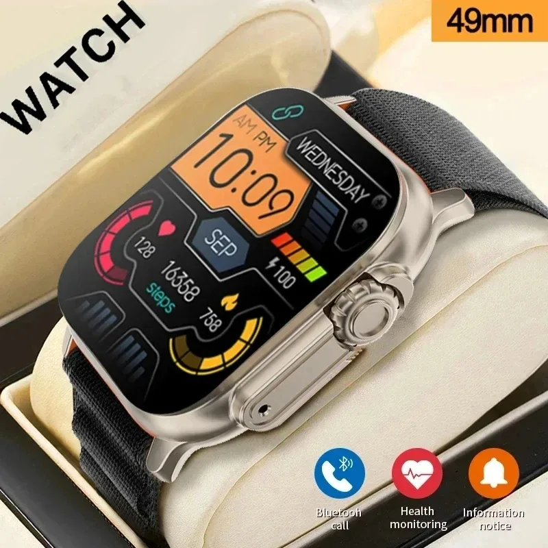 Montre connectée écran HD appel Bluetooth - high-tech Maxi Trouvaille