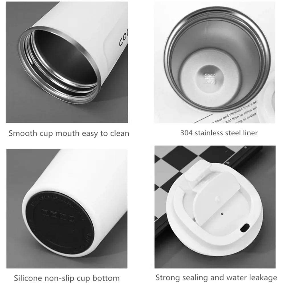 Mug thermos de voyage inox anti-fuite - cuisine Maxi Trouvaille photo 5