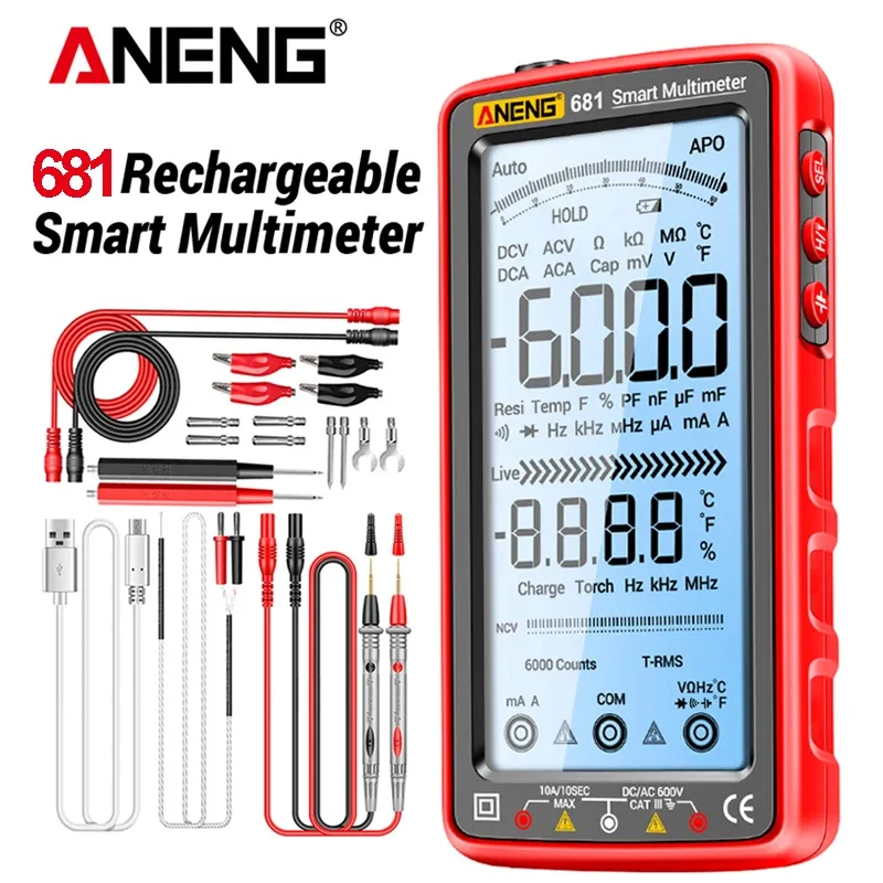 Multimètre numérique ANENG 681 - outillage Maxi Trouvaille