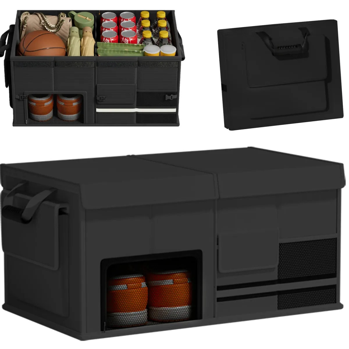 Organisateur de coffre pliable 60 L