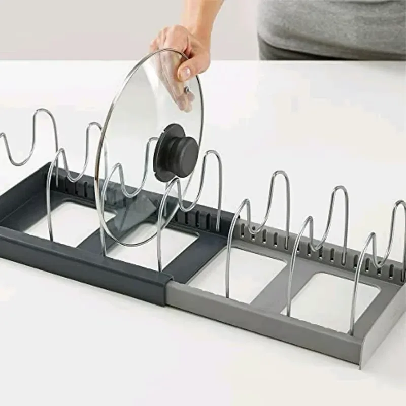 Organisateur de placard extensible en inox - cuisine Maxi Trouvaille photo 5