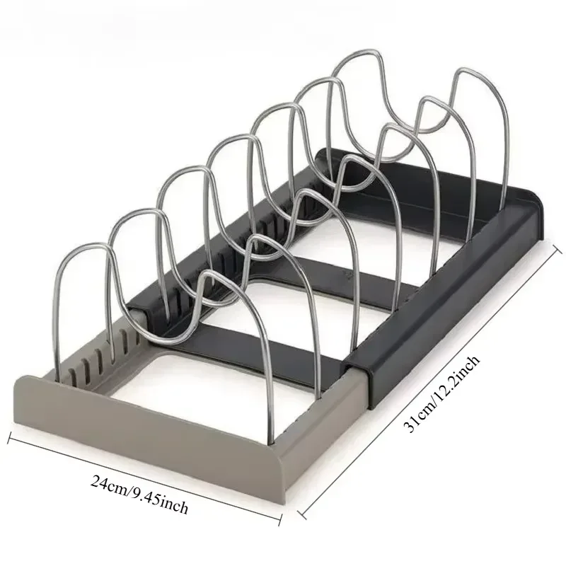 Organisateur de placard extensible en inox - cuisine Maxi Trouvaille photo 6