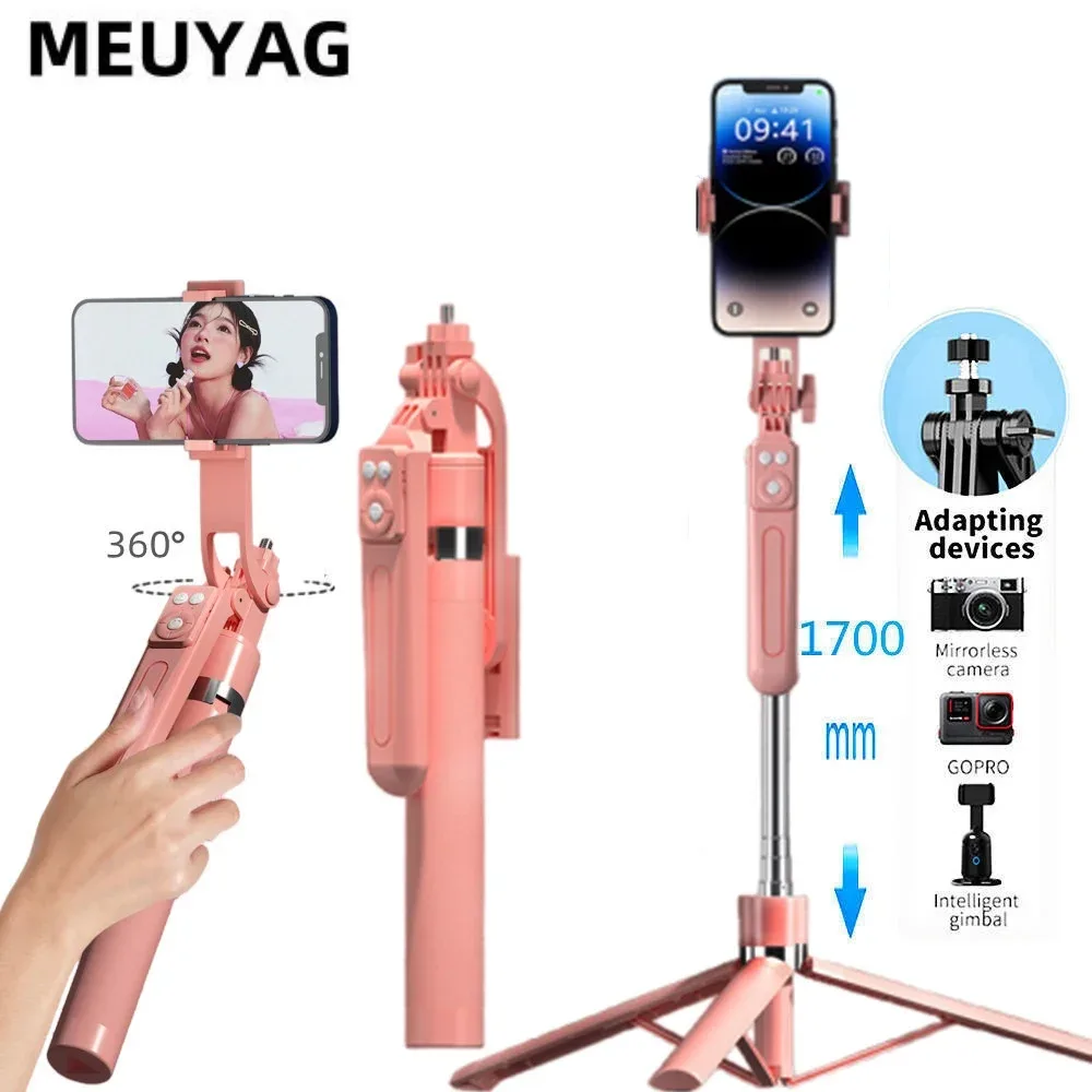 Perche selfie trépied 170 cm avec télécommande