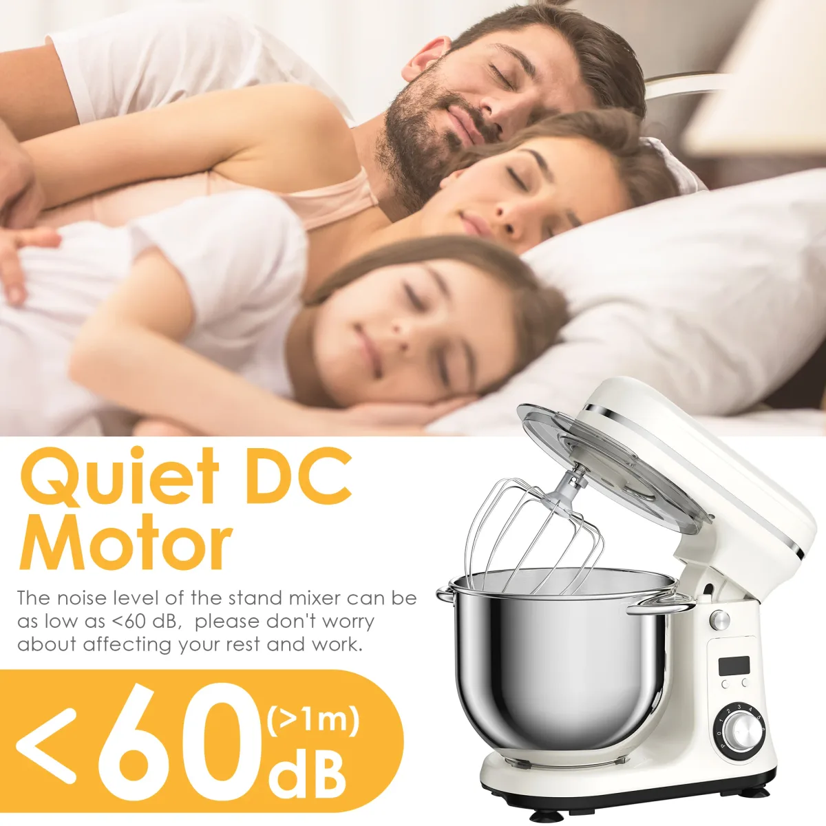 Robot pâtissier 6 L 1200 W - cuisine Maxi Trouvaille photo 3