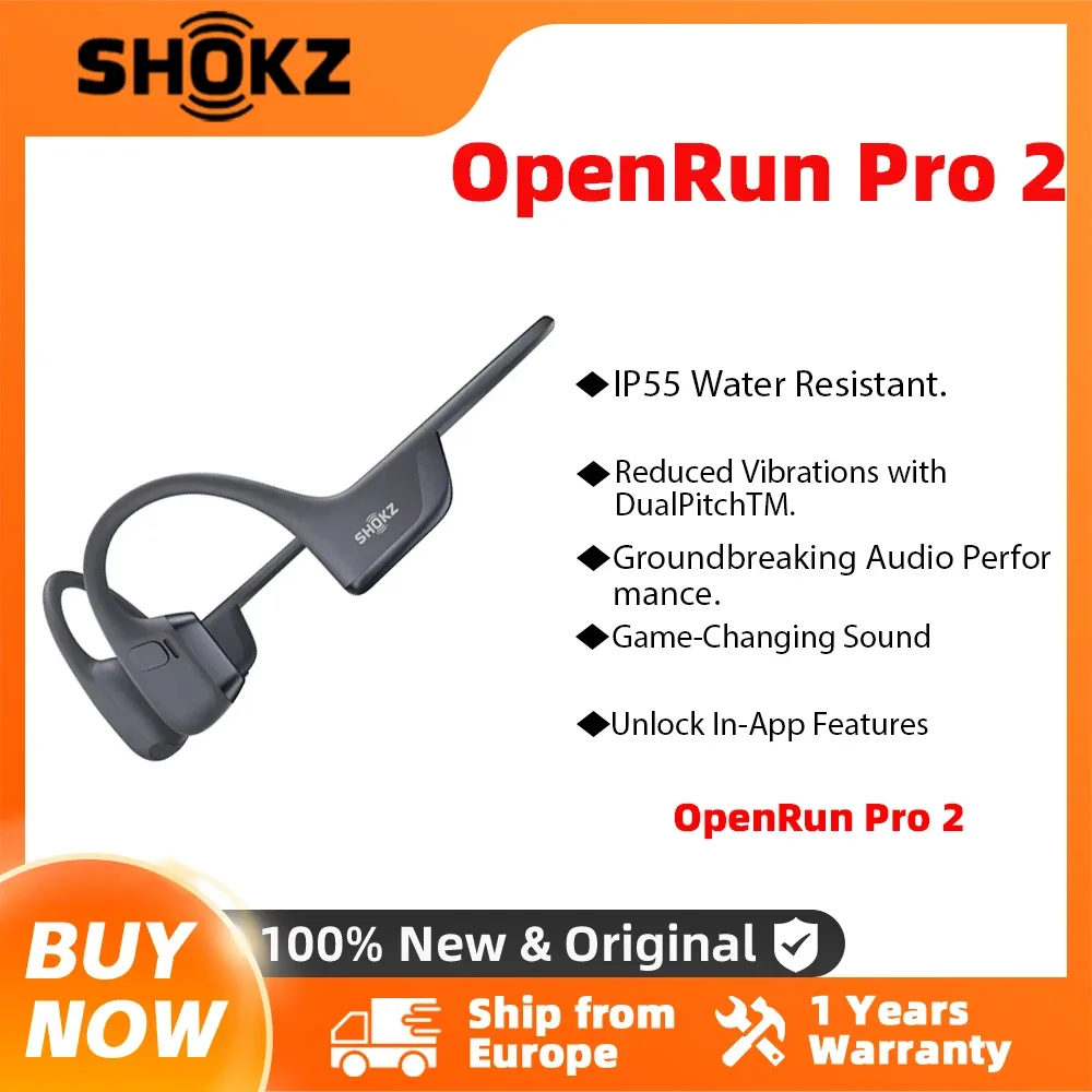 SHOKZ OpenRun Pro 2 à conduction osseuse - high-tech Maxi Trouvaille photo 5
