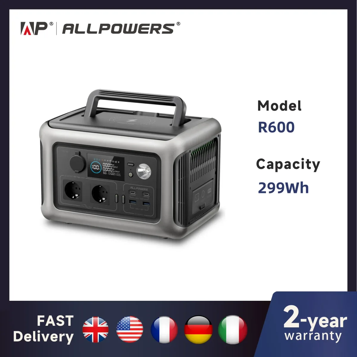 Station électrique portable ALLPOWERS R600 - outillage Maxi Trouvaille