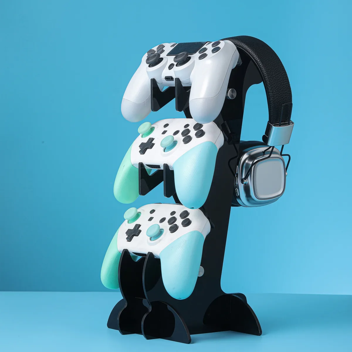Support 3 étages manettes et casque - gaming Maxi Trouvaille