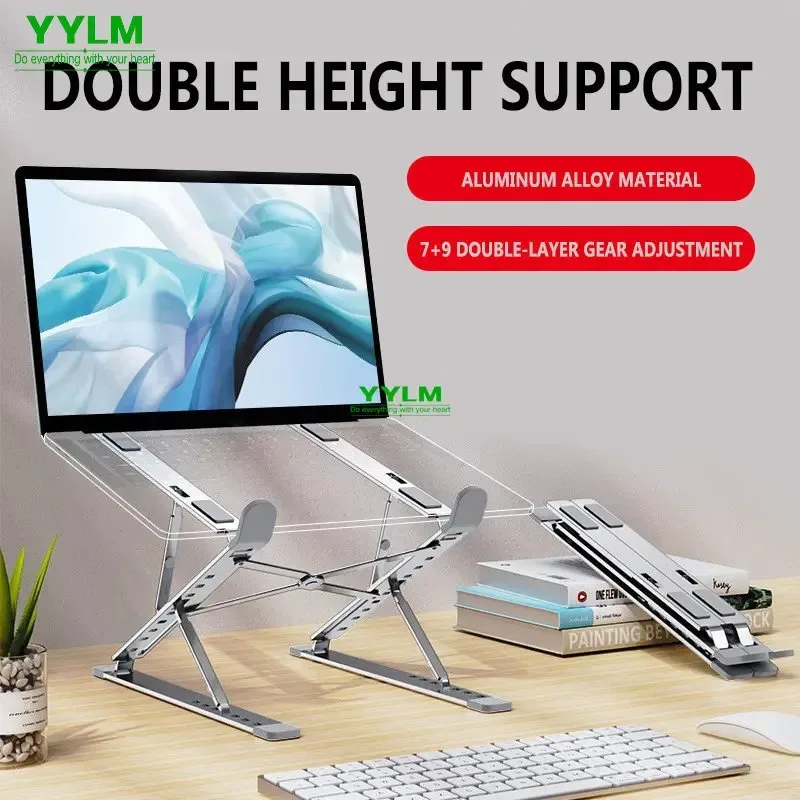 Support ordinateur portable aluminium réglable - gaming Maxi Trouvaille photo 3