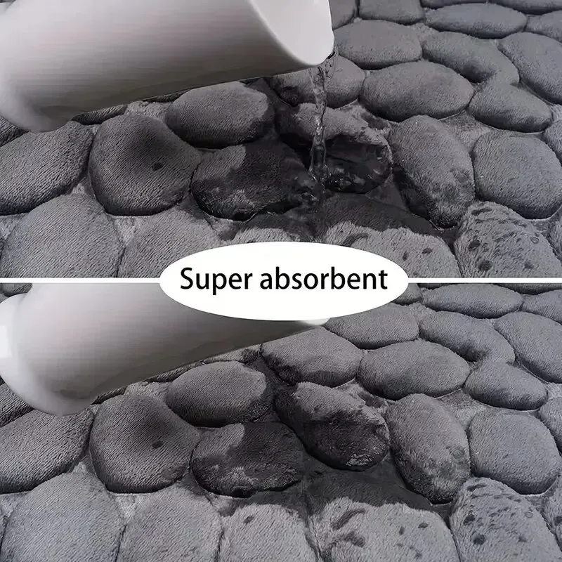 Tapis de bain antidérapant absorbant - maison Maxi Trouvaille photo 4