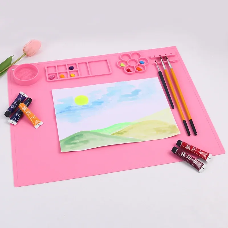 Tapis de peinture en silicone pour enfant - enfant Maxi Trouvaille photo 5