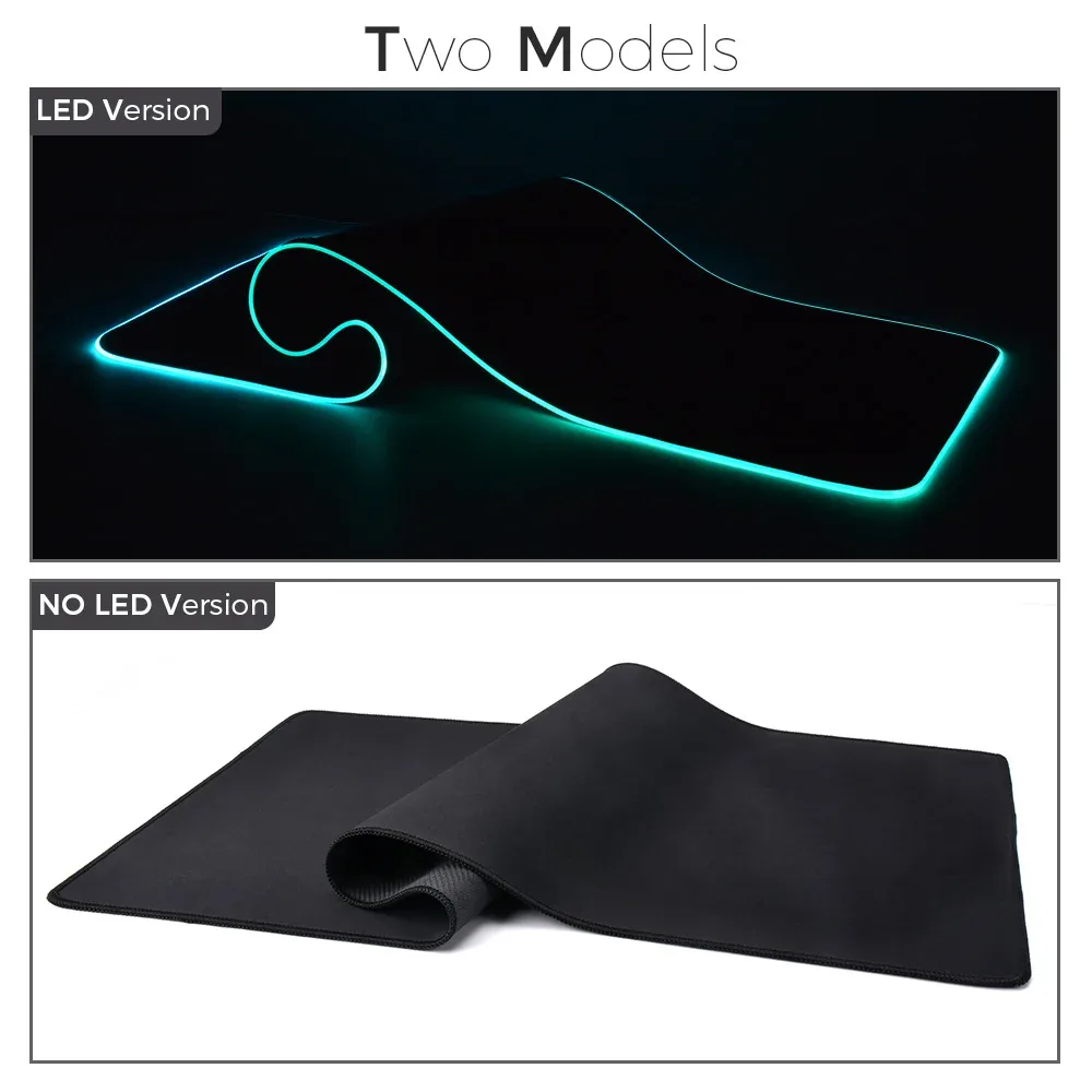 Tapis de souris gaming LED RGB étanche - boutique Maxi Trouvaille photo 5