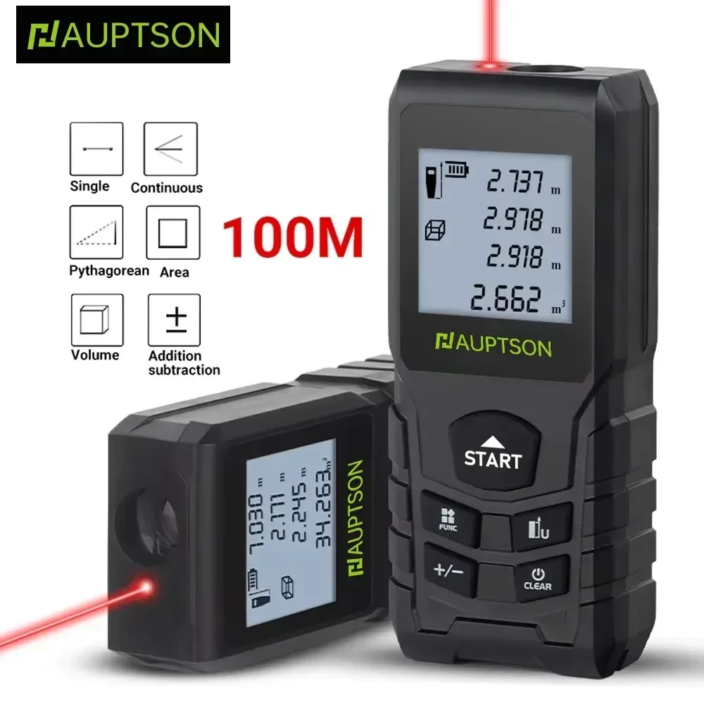Télémètre laser numérique 100 m - boutique Maxi Trouvaille