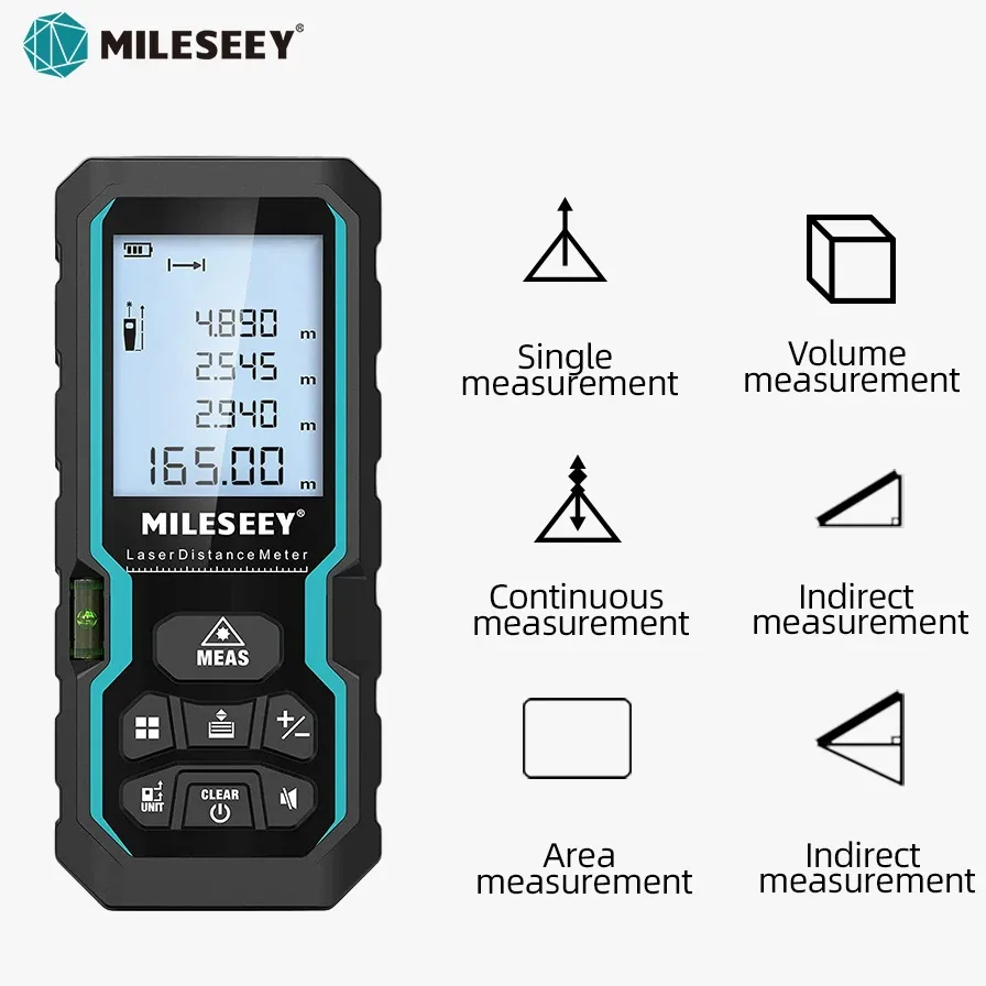 Télémètre laser MILESEEY 100 m - outillage Maxi Trouvaille