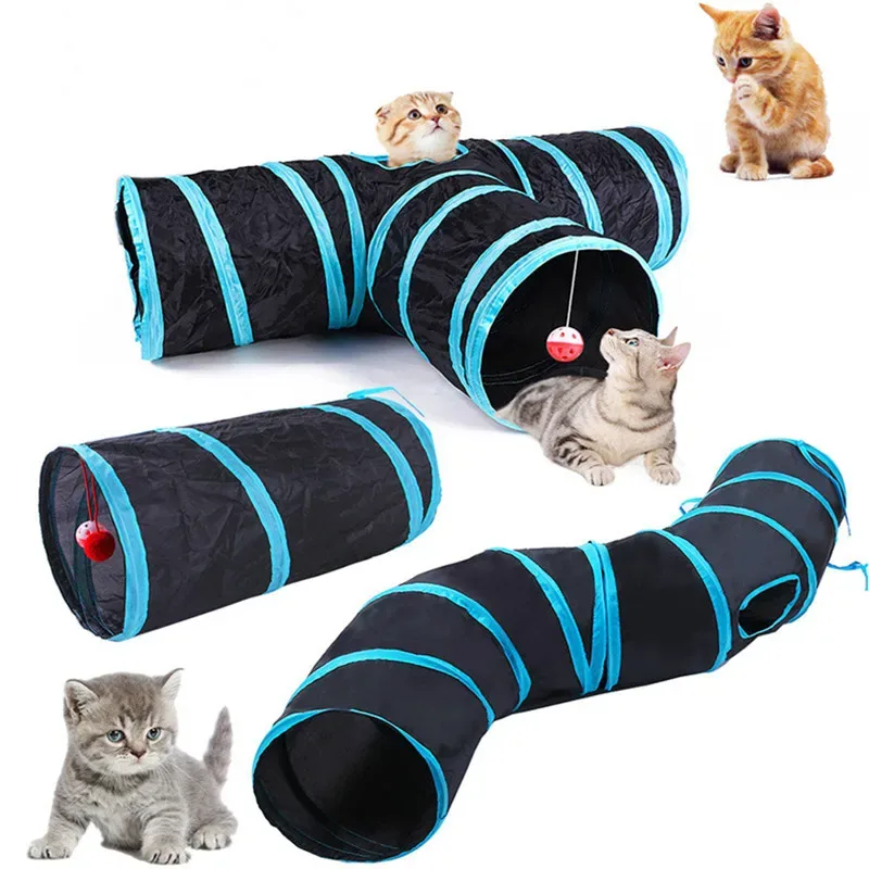 Tunnel de jeu pliable pour chat - animaux Maxi Trouvaille