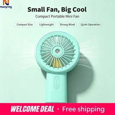Ventilateur brumisateur portable rechargeable