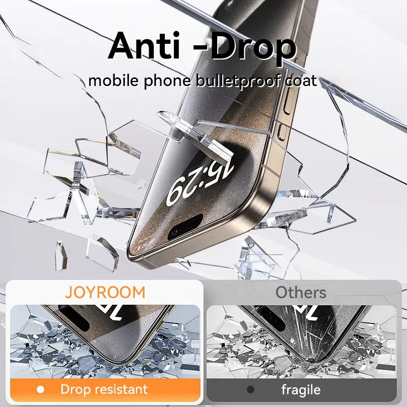 Verre trempé Joyroom pour iPhone - accessoires Maxi Trouvaille photo 3