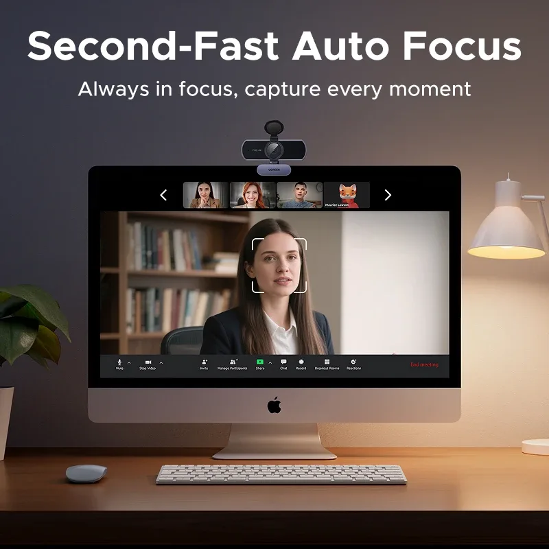 Webcam UGREEN 4K avec autofocus - gaming Maxi Trouvaille photo 5