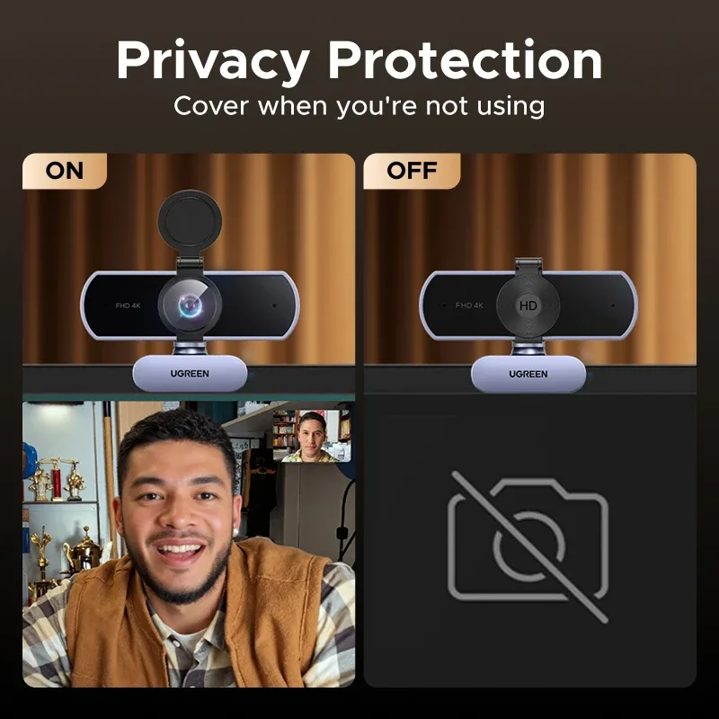 Webcam UGREEN 4K avec autofocus - gaming Maxi Trouvaille photo 6